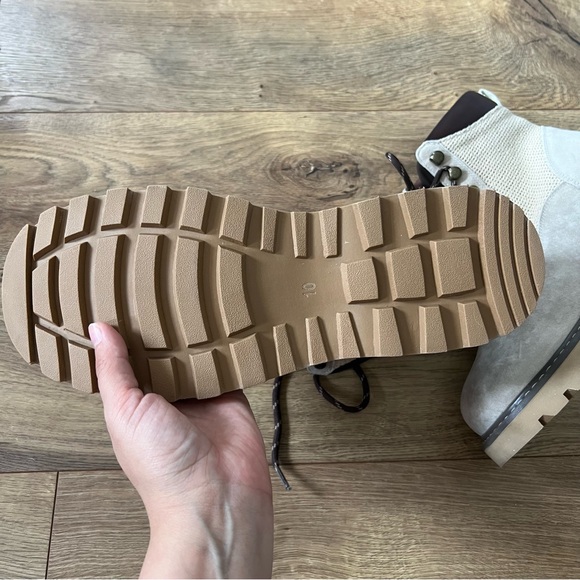 Steve Madden Cino Taupe Suede Boots - Picture 4 of 9